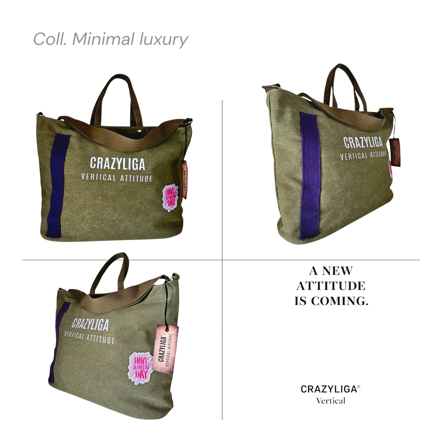 Bag Minimal Luxury – Custom Vertical Edition 11 CRAZYLIGA®